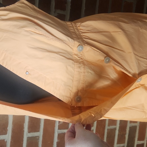 J. Crew peach colored buttondown dress, size 6 - Picture 7 of 11